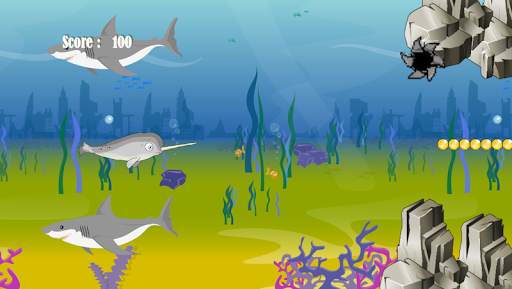 Narwhal Shark Attack screenshot 1