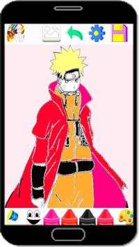 Naruto coloring screenshot 2