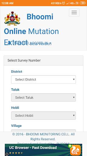 BHOOMI KARNATAKA screenshot 1