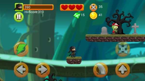 Samurai Ninja Dash vs Zombies screenshot 4