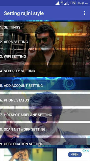 Setting rajini style - Kya Re? Setting ah? screenshot 1