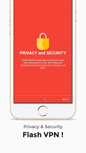 Flash VPN - Free Proxy Server & Secure VPN Service screenshot 2