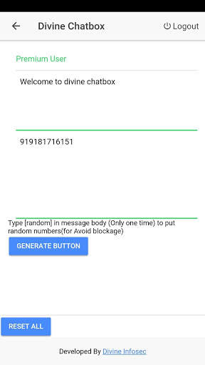 Divine Chatbox 2 تصوير الشاشة