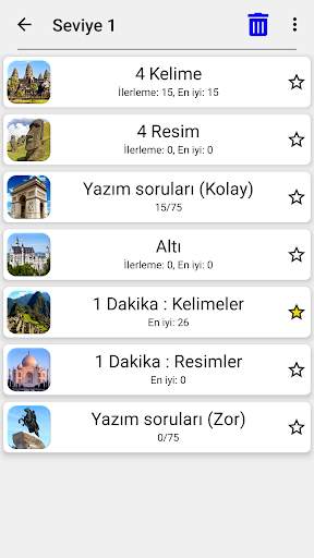 Dünyanın Ünlü Anıtları - Coğrafya sınavı screenshot 5