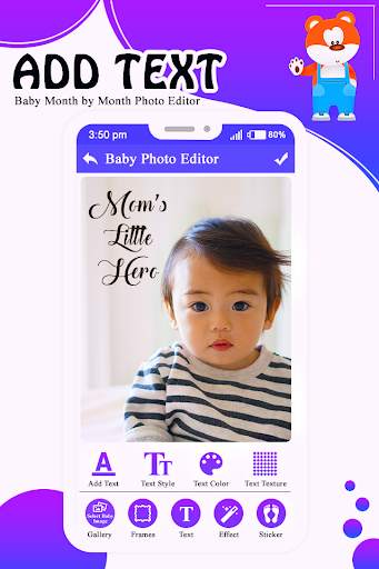 Baby Month by Month Photo Editor screenshot 3