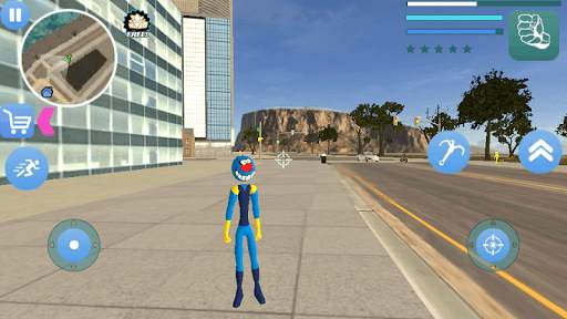 Oggy Stickman Rope Hero : Vice Town screenshot 5