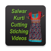Salwar Kurti Cutting &amp; Stiching Videos icon