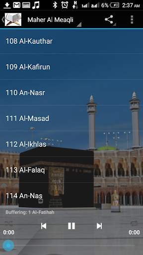 Complete Qur'An mP3 Player screenshot 5