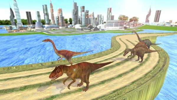 Jurassic Dino Island Racing Games screenshot 2
