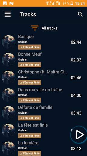 Simple Music Player screenshot 2