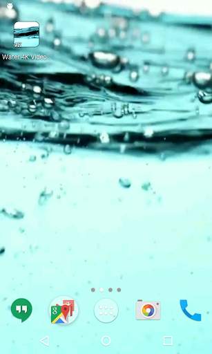 Water 4K Video Live Wallpaper screenshot 4
