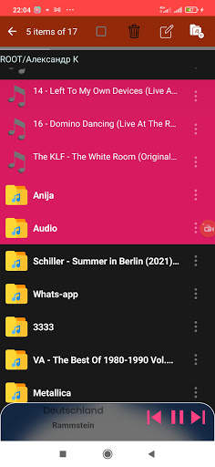 X-Cloud Player - Cloud Streaming Music Player screenshot 8