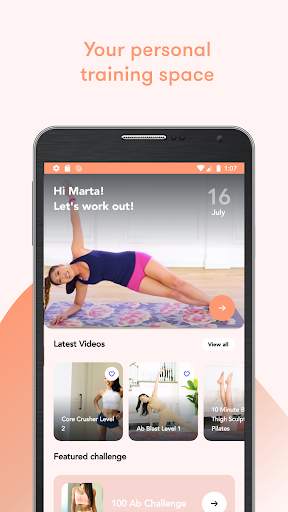 BODY by Blogilates: Best Body Toning Workouts screenshot 1