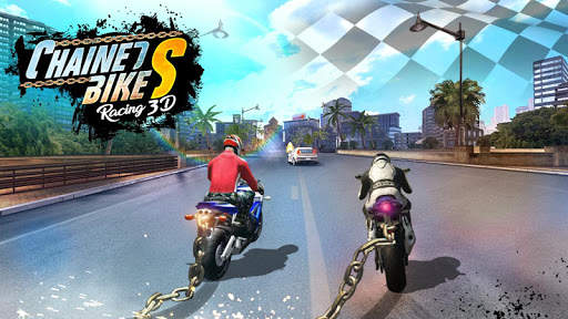 Chained Bike Racing 3D screenshot 1