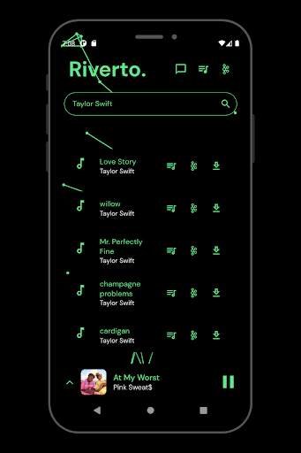 Riverto: Music Streaming and Downlaod 2 تصوير الشاشة