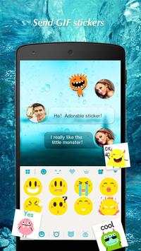 Keyboard - Boto: Simple Blue screenshot 3