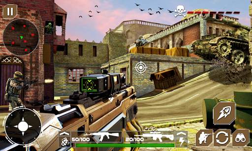 Commando Encounter Attack - Free Firing offline screenshot 2