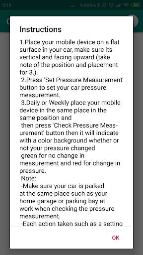 Car Tyre Pressure Sensor स्क्रीनशॉट 2