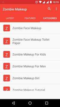 Zombie Face Makeup Video Tutorial - Zombie Makeup screenshot 4