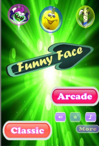 Funny Face Bubble Match 3 screenshot 1