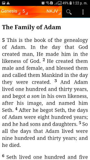 Holy Bible New King James Version(NKJV) screenshot 8