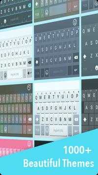 Black O S Theme Emoji Keyboard screenshot 3