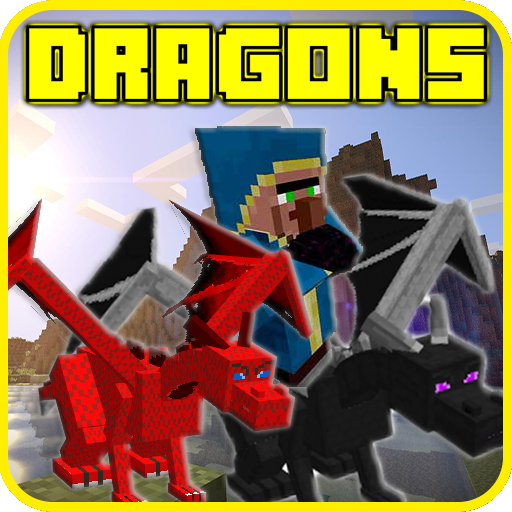 New Dragons - Dragon Mounts Mod Addon For Craft icon