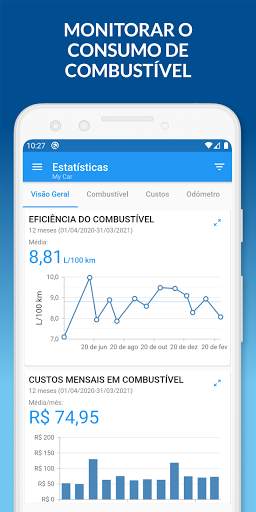 O Meu Carro: Combustível screenshot 2
