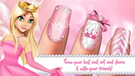 Princess Nail Makeover Games screenshot 2