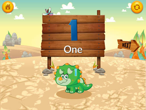 Dino Counting 123 Number Kids Games screenshot 1