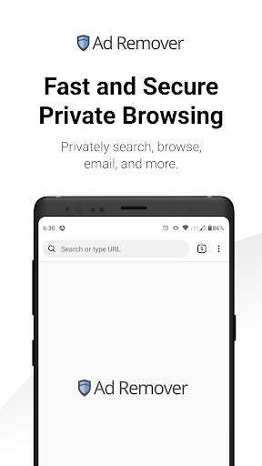 Ad Remover Privacy Browser screenshot 1