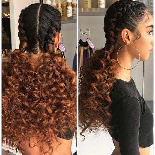 Dutch Braids Hairstyles. screenshot 6