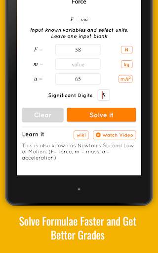 Equate Formula Solver | Solve, Learn for FREE! screenshot 6