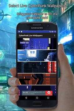 Cool CyberPunk: Live Wallpapers screenshot 1