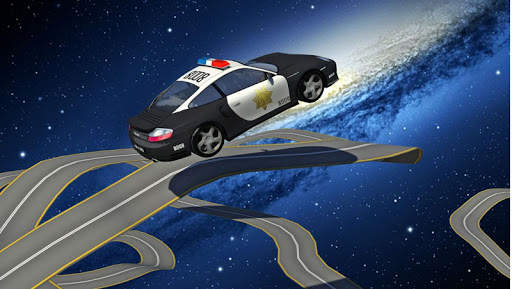 Galaxy stunt racing Game 3D screenshot 3