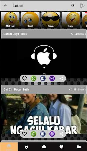 Video Status Wa & Status Wa   Gambar Dp screenshot 1