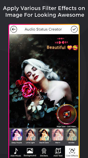 Audio Story & Status Maker App screenshot 7