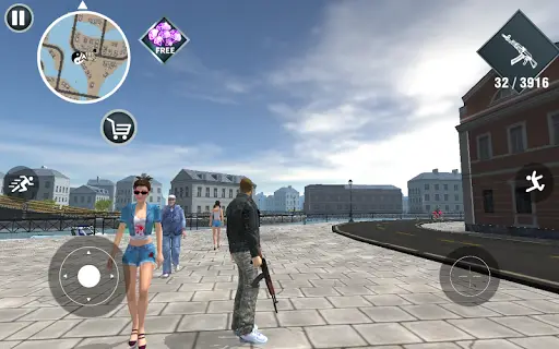 Miami Crime Simulator 2 5 تصوير الشاشة