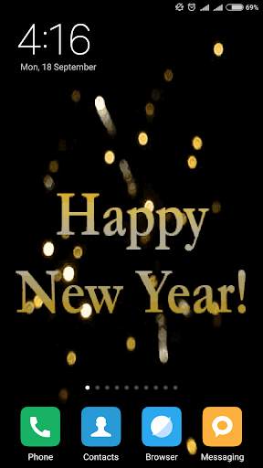 New Year 2020 Live Wallpaper screenshot 1