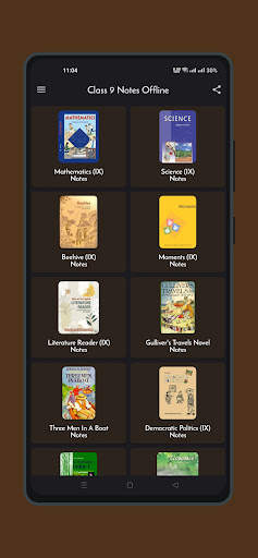 Class 9 Notes Offline screenshot 5