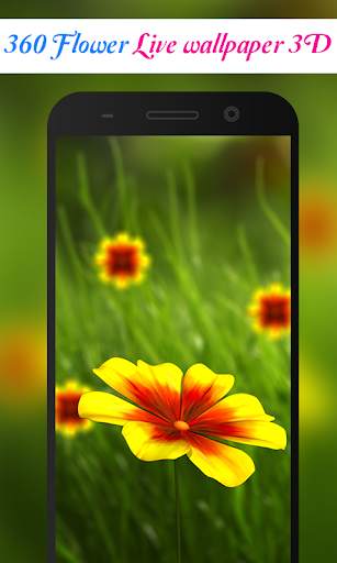 360 Flower live wallpaper 3D screenshot 6