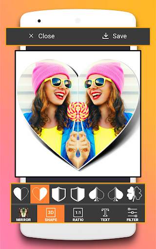 Photo Collage Maker Editor & Mirror Photo Maker 2 تصوير الشاشة
