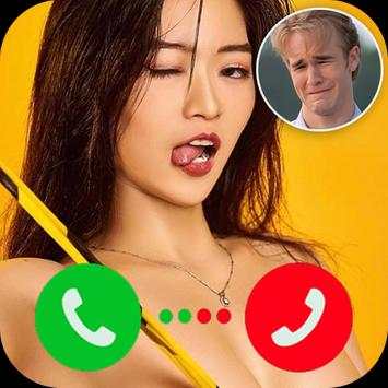 Call Sexy Girl Prank: Fake Video Call 3 تصوير الشاشة