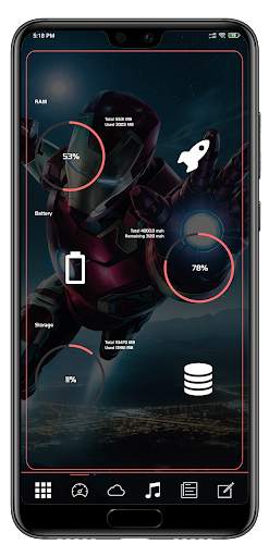 Arc Launcher Iron Theme screenshot 3
