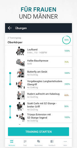 Fitness App: Workout & Übungen screenshot 3