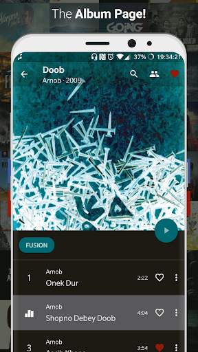 GAAN Music Player: Legal access to Bangla songs 4 تصوير الشاشة