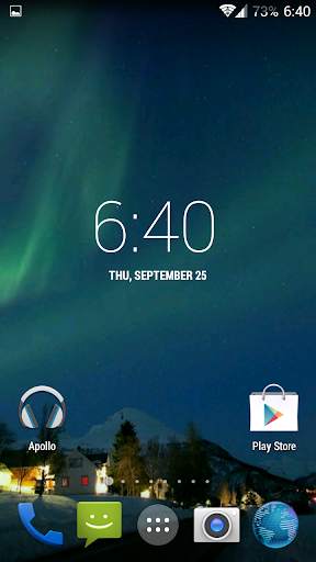Aurora. Video Wallpaper screenshot 1