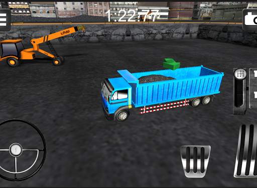 Heavy dump truck 3D parking screenshot 7