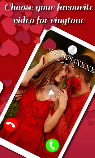 Love Video Ringtone for Incoming Call screenshot 4