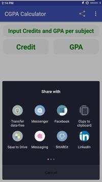 CGPA Calculator скриншот 3